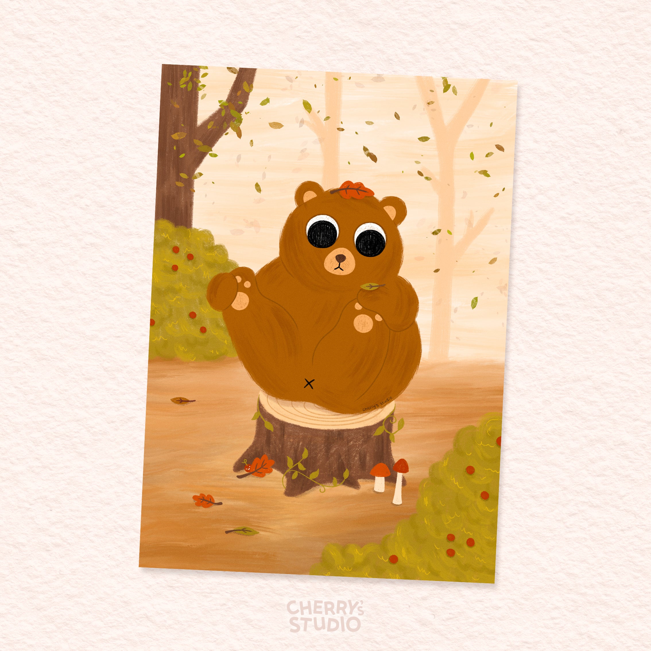Art Print - Bear Booty