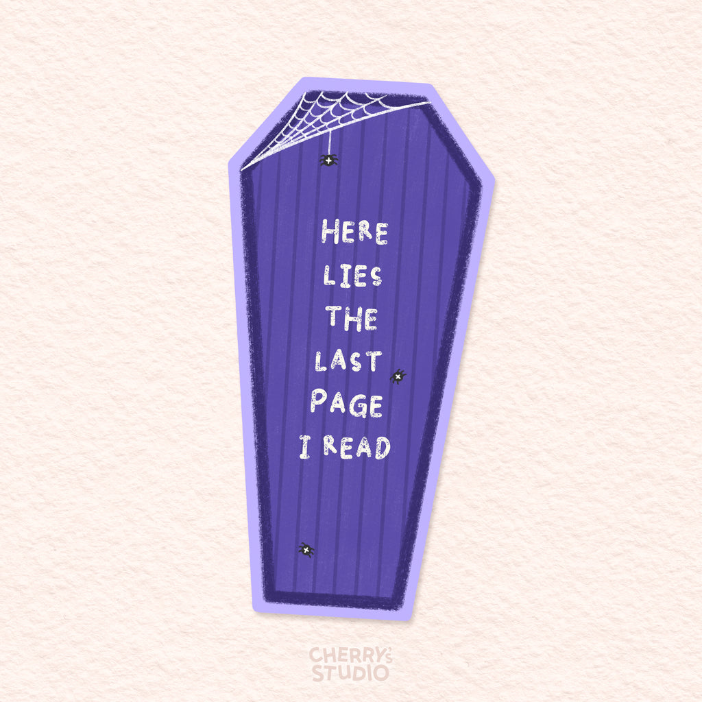 Bookmark - Coffin