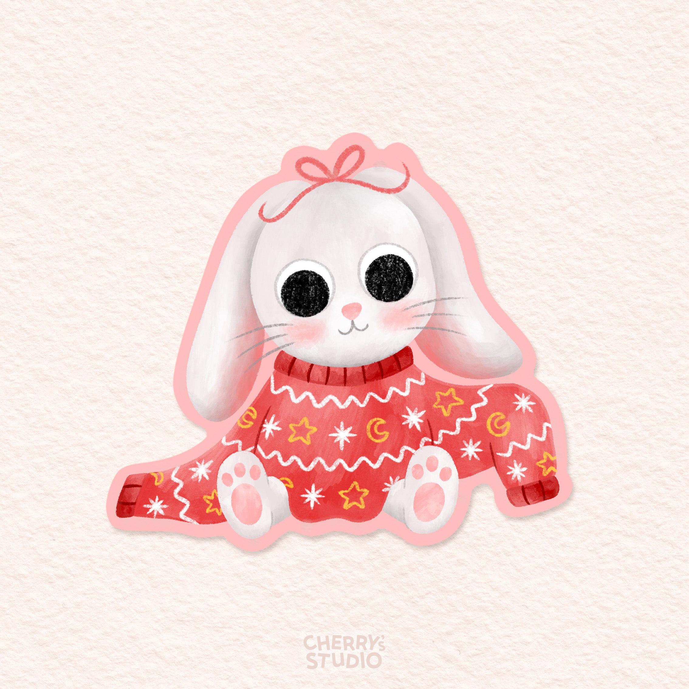 Sticker - Sweater Bunny