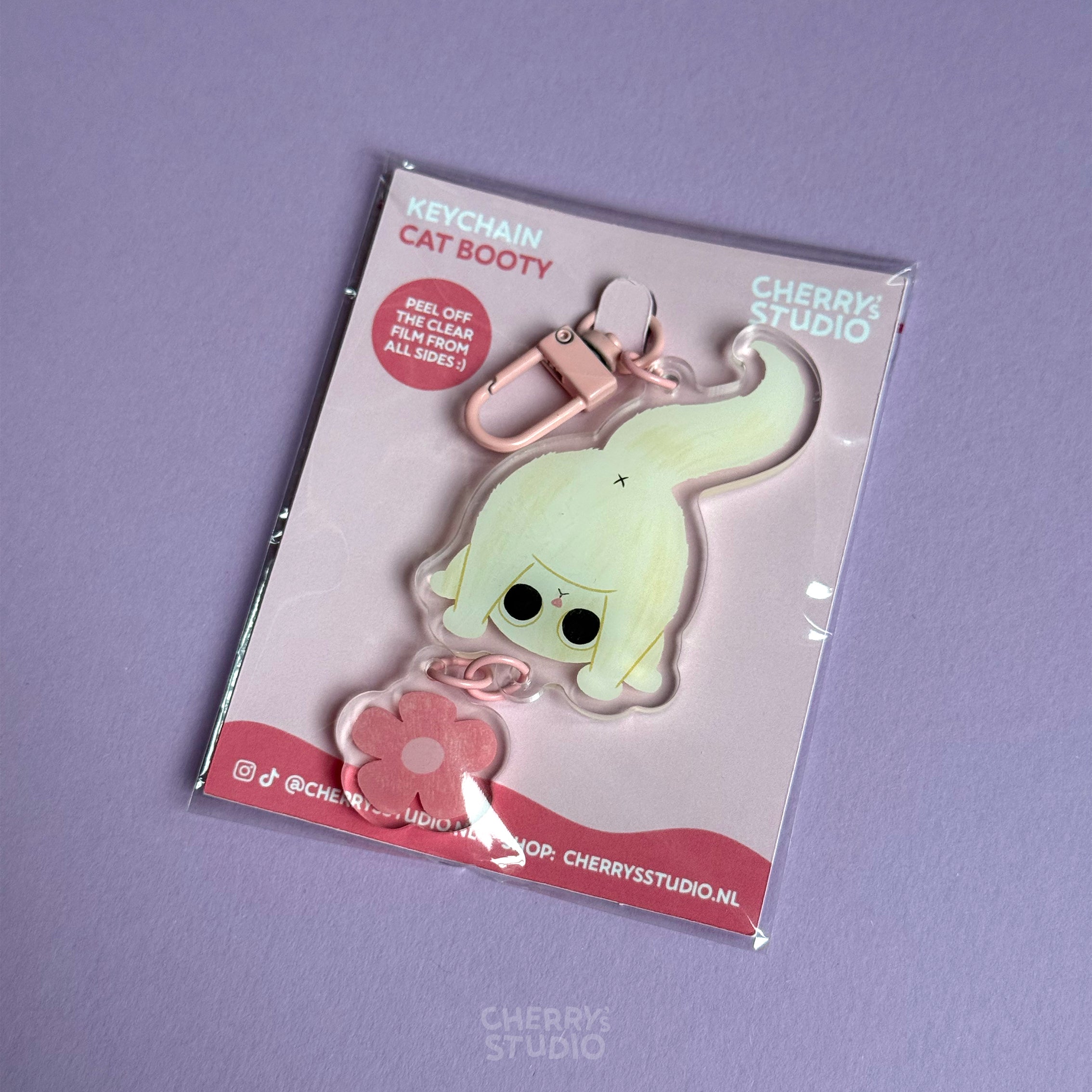 Keychain - Cat Booty