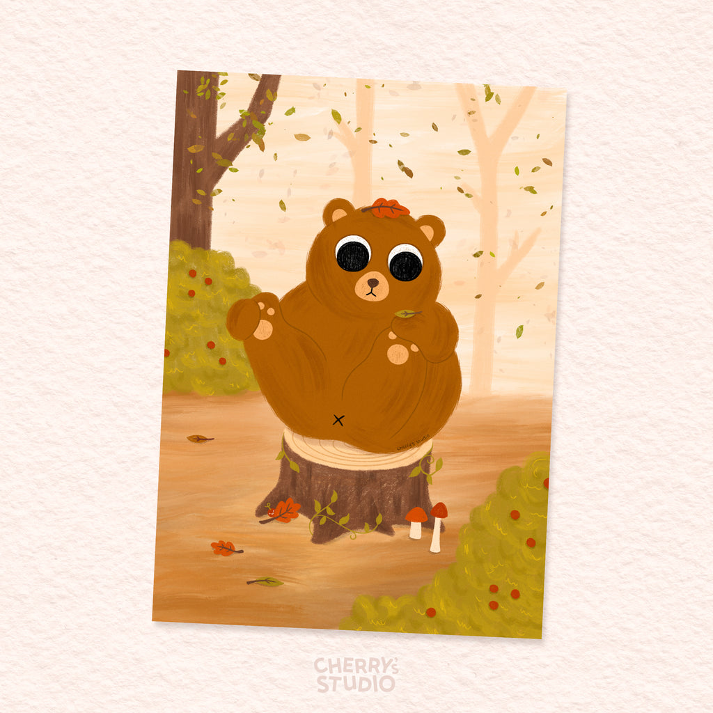 Art Print - Bear Booty