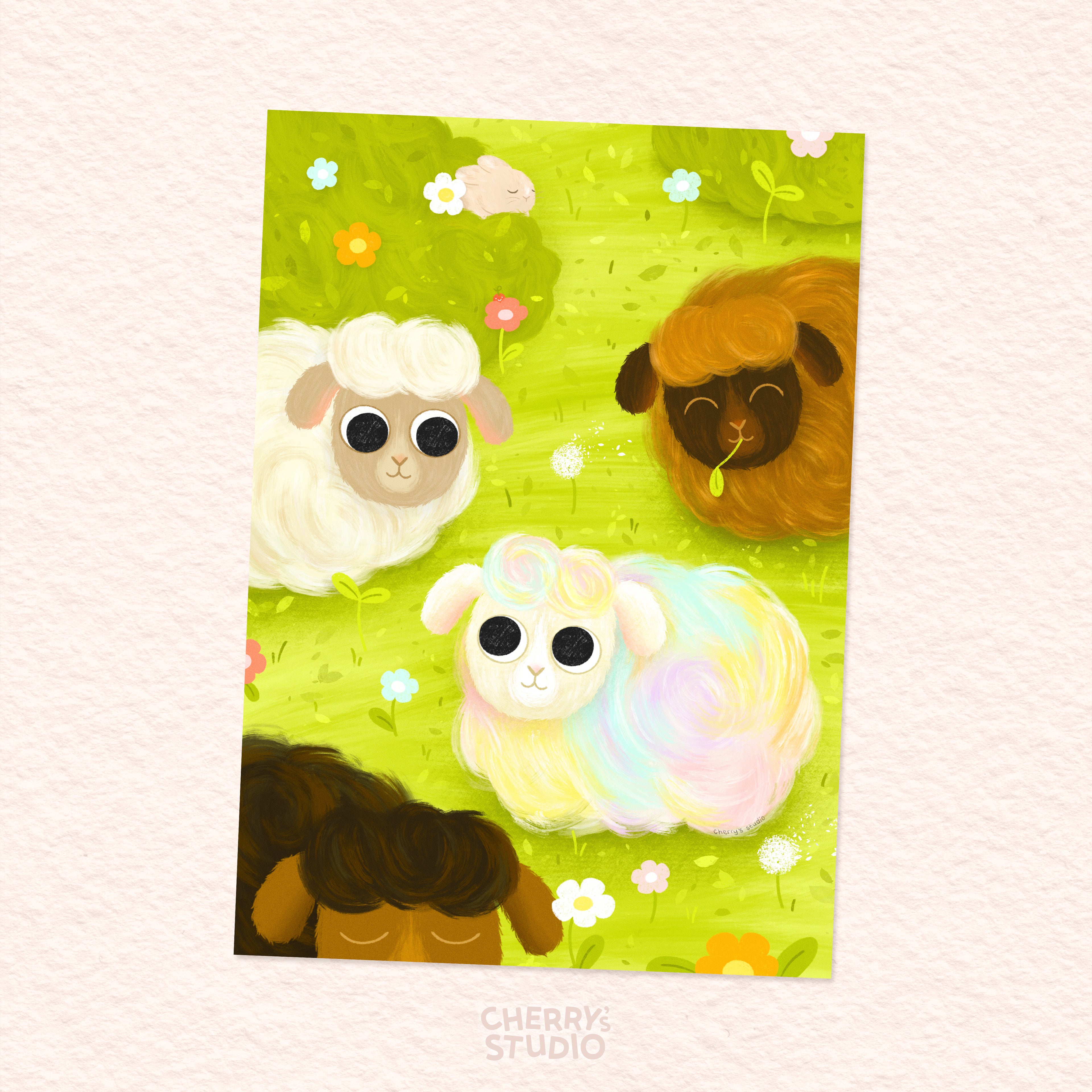 Art Print - Sheep
