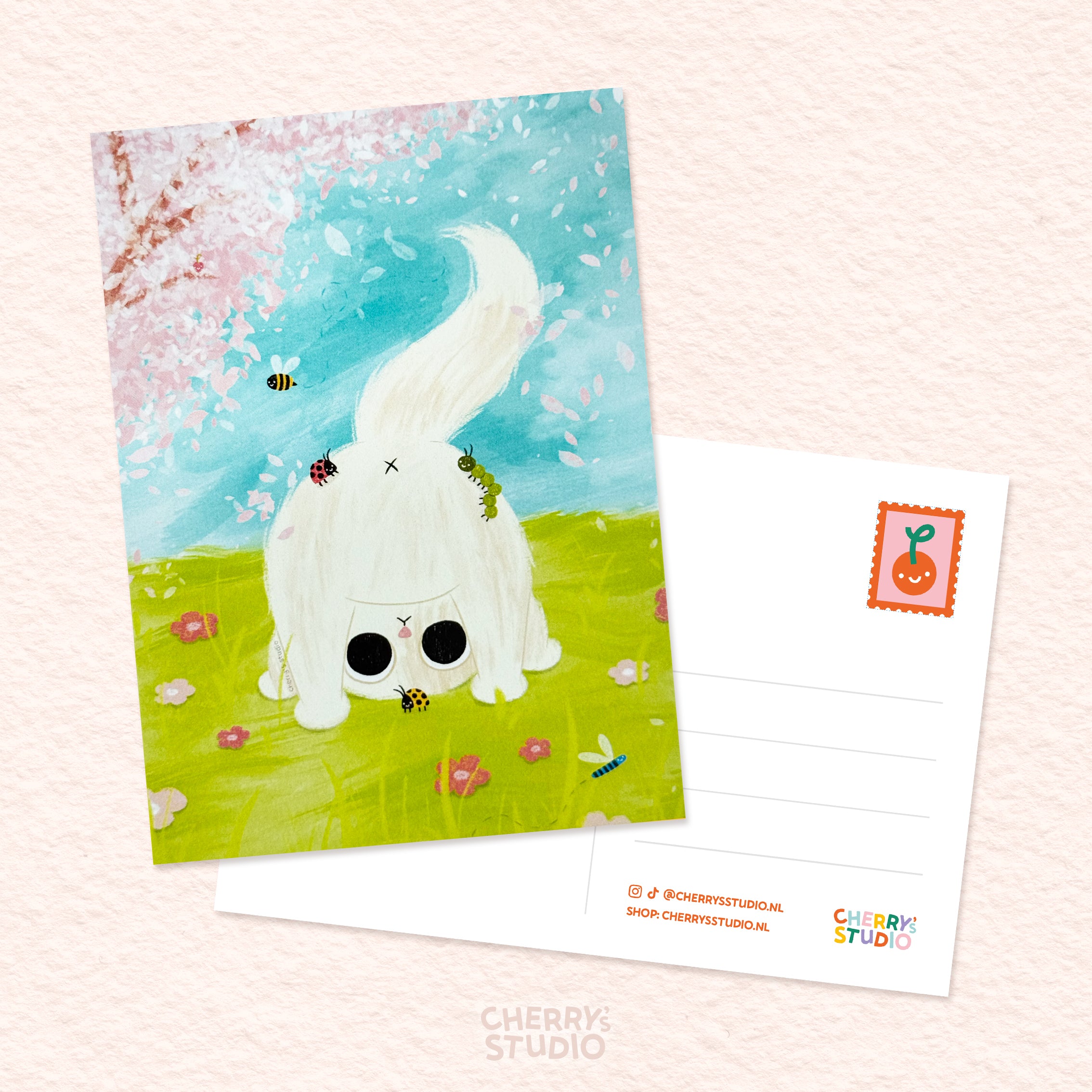 Postcard - Cat Booty