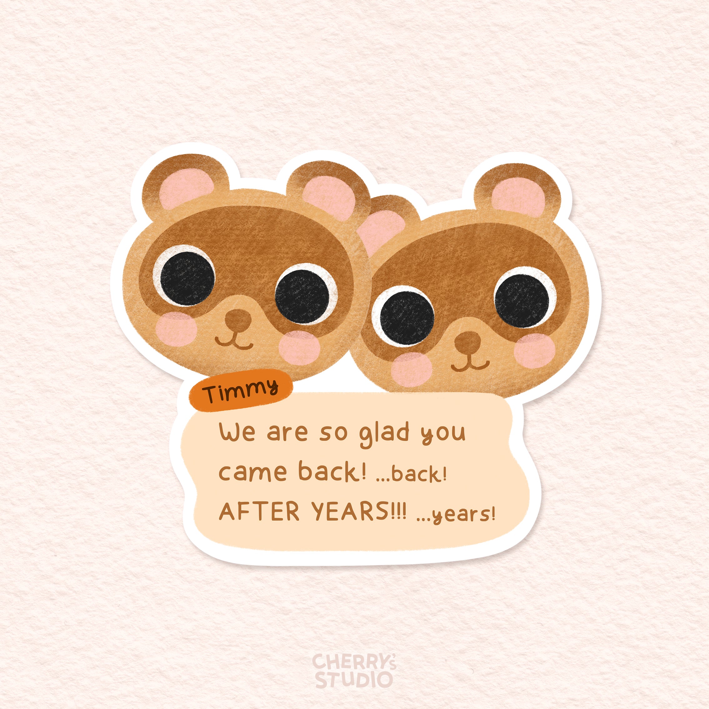 Sticker - Timmy & Tommy (ACNH)